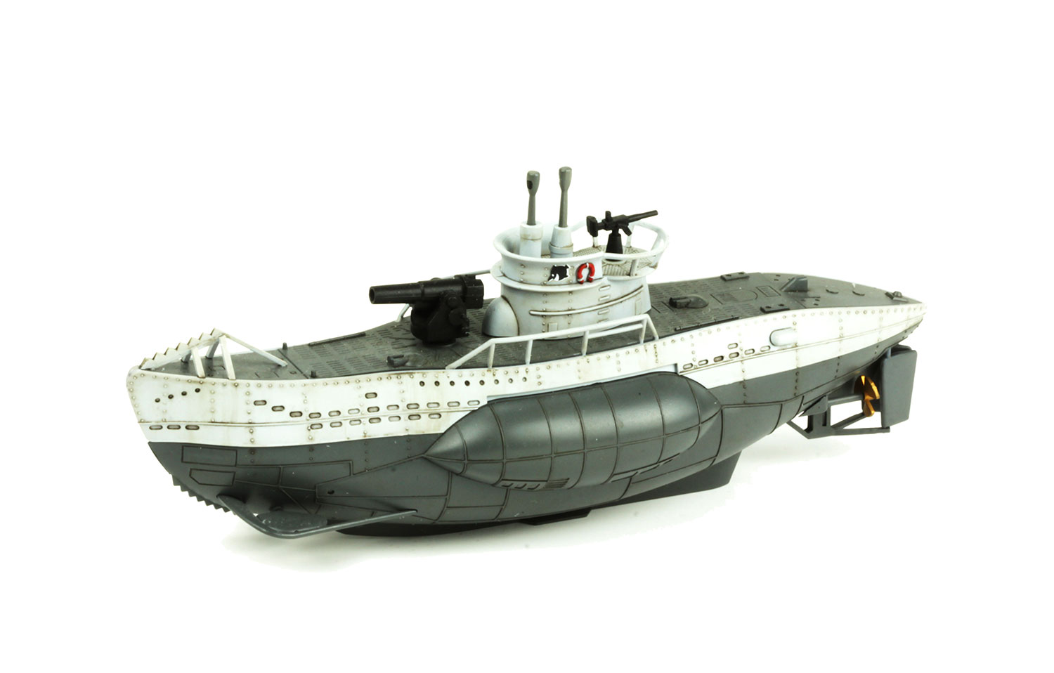 Meng Wb-003 Warship Builder U-boat Type VII Q Edition Cartoon Ship for sale online 
